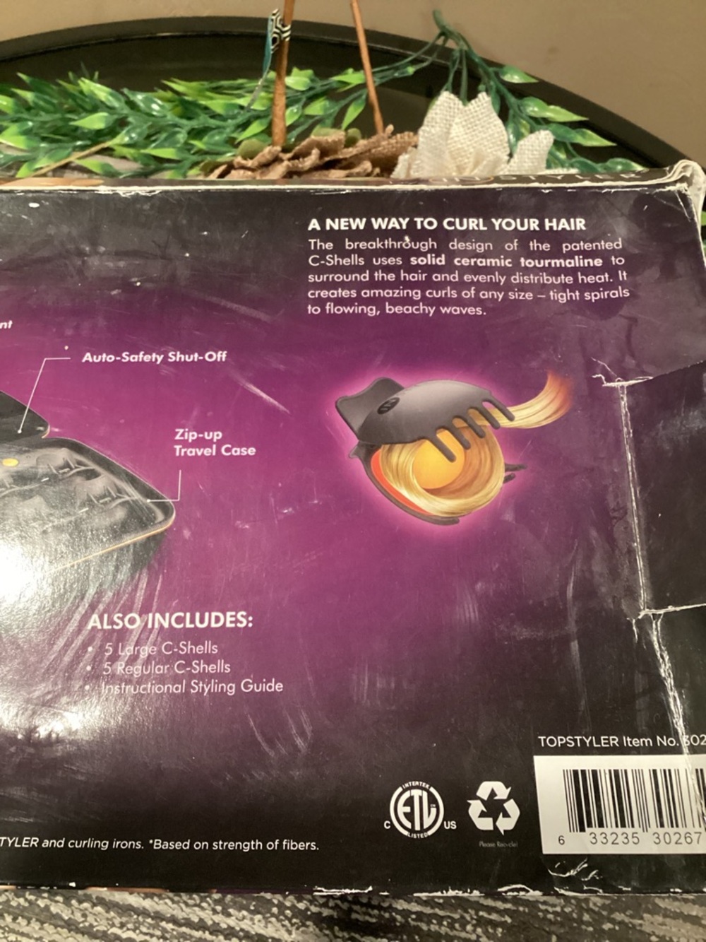Heated Ceramic Styling Shells - Purple - Picture 16 of 16